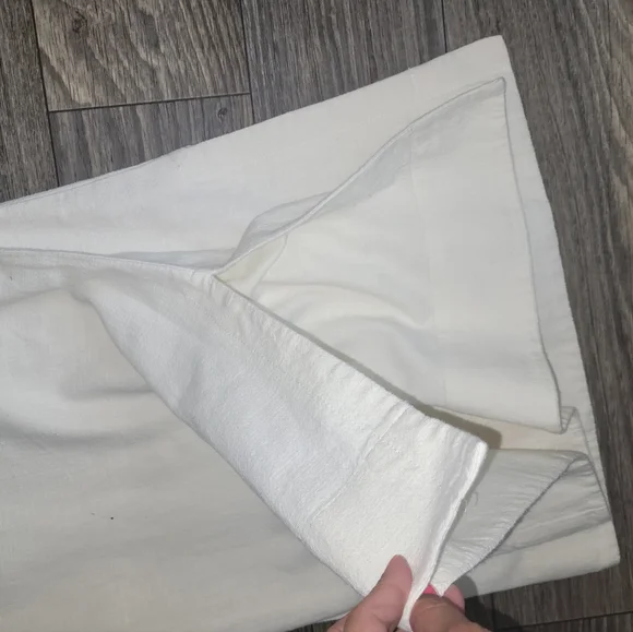 ANTHROPOLOGIE SIZE 14 Elegant White Jumpsuit. USED GOOD CONDITION. - Picture 8 of 15